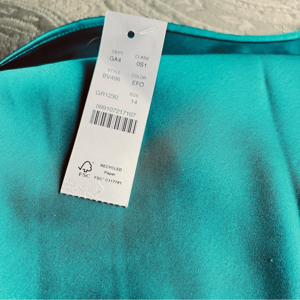 NWT J. Crew Gwyneth Slip Dress in Luster Charmeuse Size 14 - Picture 14 of 16